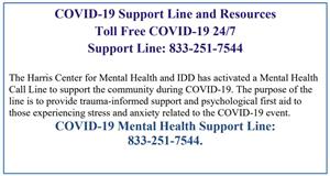 Support Line and Resources 